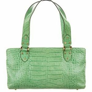 Kate Spade Vintage Purse New York Suzette Geneva alligator leather bag
